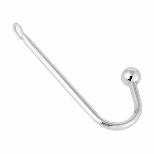 3294 AllNight Anal Metal Smooth Toy Hook Sex 0808